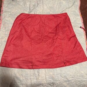 Handmade Elegant Red Women's Skirt